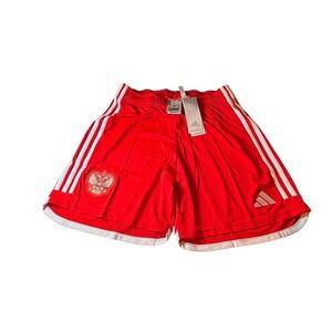 NWT Adidas HN5630 RFU H SHO Red Football Soccer Shorts‎ Aeroready Mens Size M